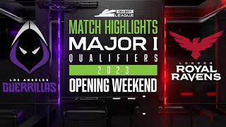 @LAGuerrillas vs London @royalravens | Major I Qualifiers Week 1 Highlights | Day 2