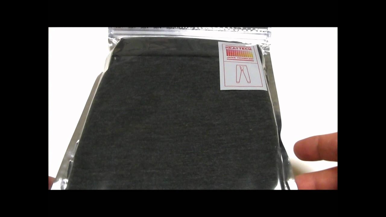 UNIQLO HEATTECH JAPAN Technology ユニクロ ヒートテック メンズ 3連発 YouTube