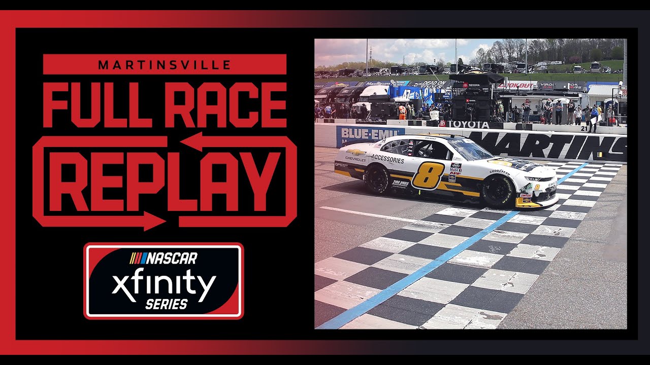 Cook Out 250 From Martinsville Speedway NASCAR Xfinity Series Full Race Replay