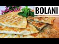 BOLANI, AFGHAN FLATBREAD, VEGETARIAN STUFFED FLATBREAD STREET FOOD  بولانی کچالو برای افطار رمضان