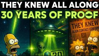Did The Simpsons Know About Alien Contact? 30 Years of Eerie UFO Predictions Broken Down