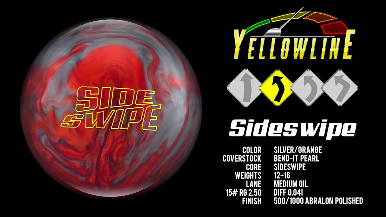 Columbia 300 Sideswipe Bowling Ball Video Review BowlersMart.com