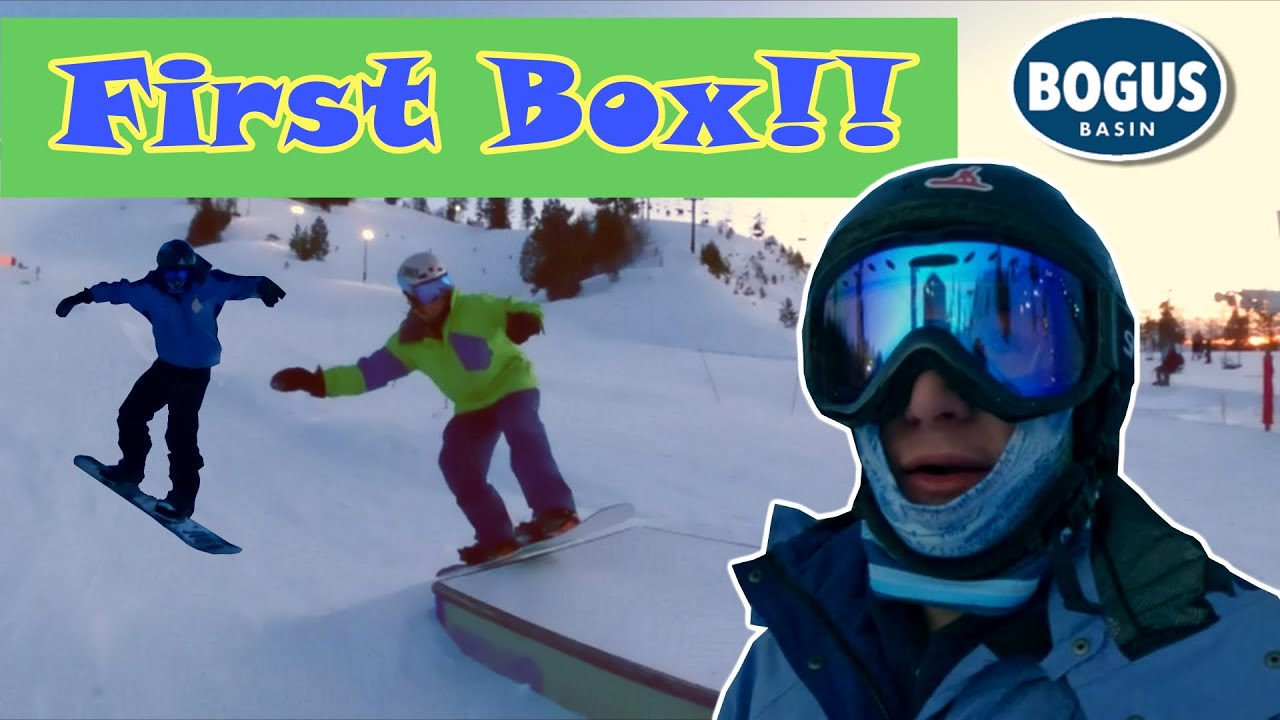 Adventurer Carlo Hits is 1st Box on a Snowboard