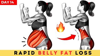 Burn Calories with These Exercises for Rapid Belly Fat Loss At Home