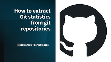 How to extract Git statistics from git repositories