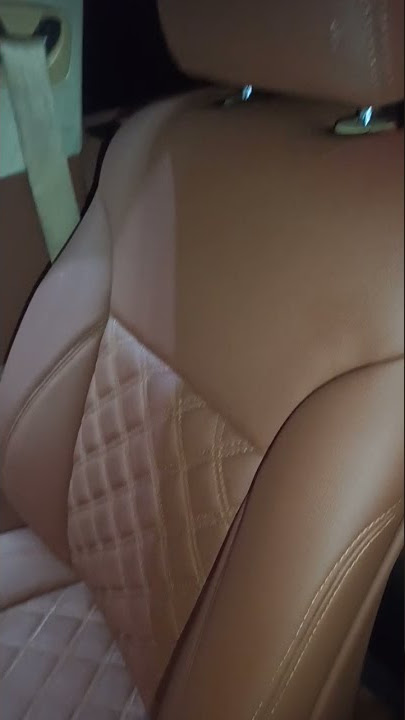 Jok BMW Seri 5 Menggunakan Bahan Microfiber Levante