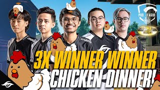 TEAM SECRET WITH A SOLID SUPER WEEKEND TRIPLE CHICKEN DINNER | PUBG Mobile
