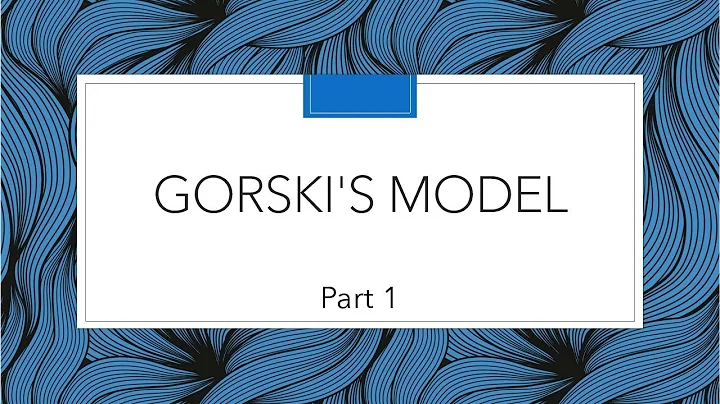 Overview of Gorski's Relapse Prevention Model Part 1