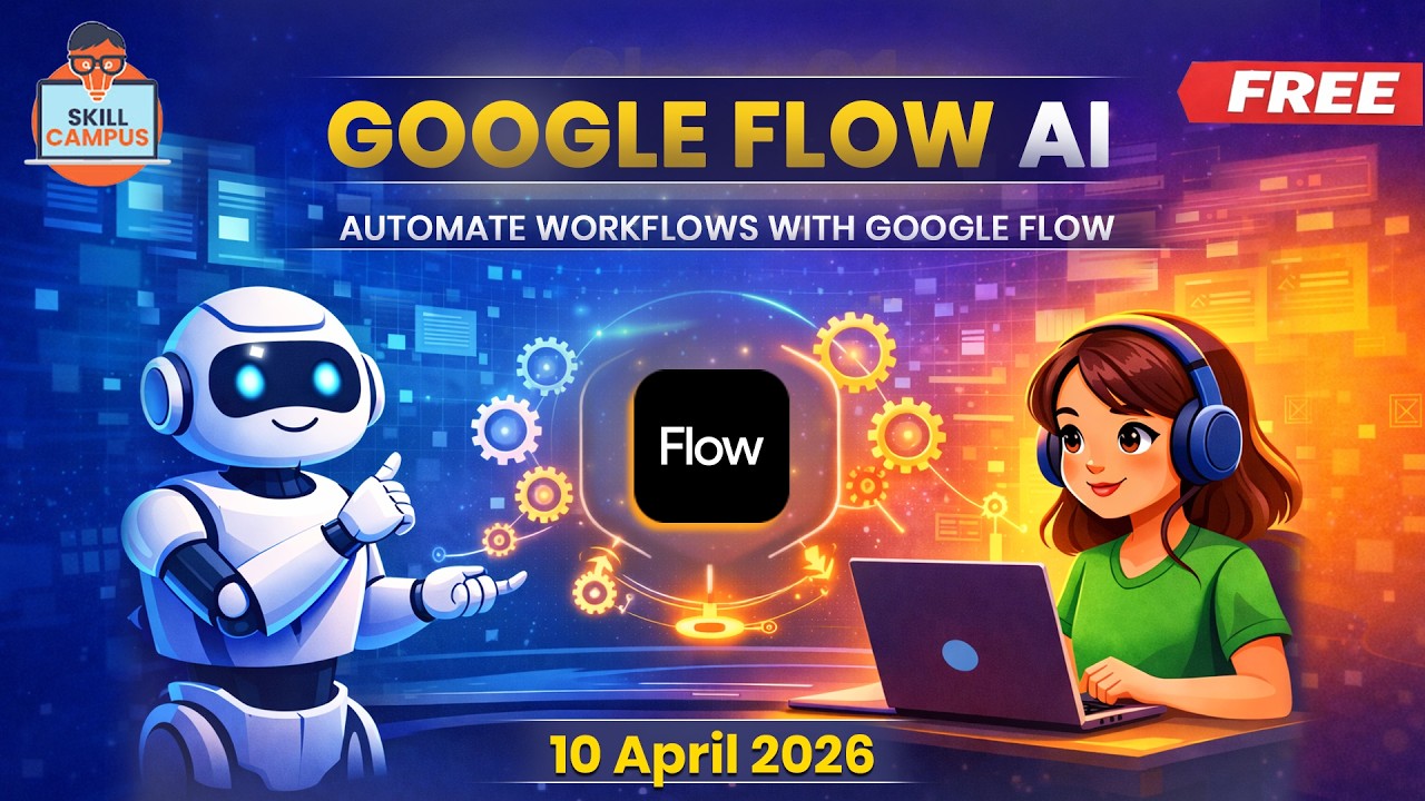 Google Flow AI Tool - 16 | Automate Workflows with Google Flow (Full ...