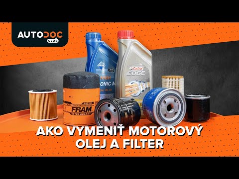 Video: Môžete vymeniť olejový filter bez vypúšťania oleja?