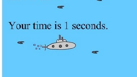 Flash CS6 Tutorial 29 Submarine Game Part 3A