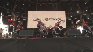 東北の郷土芸能を披露 リオ、震災復興支援に感謝