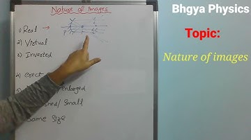 #Nature of images#tricks to types of images/#class10/#physics/#reflection of light atcurved surfaces