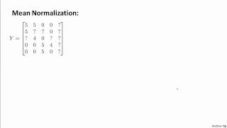 16   6   Implementational Detail  Mean Normalization 9 min