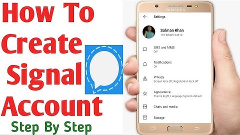 how to create signal app account | signal Par account kaise banaye