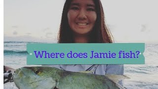 Where does Jamie fish?