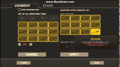 Tf2 - Crafting a Collector