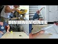 DIY BABY GATE | BARN DOOR STYLE