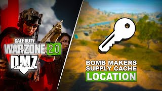 WARZONE 2 DMZ 🔑 Bomb Maker's Supply Cache Key Location 🔐 AL MAZRAH COD WARZONE 2.0 Mission & Loot