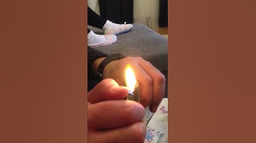 The best way to light a joint