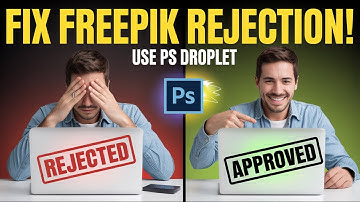 How to Reduce Freepik Rejections | Use This Droplet Action File to Save Time! #freepikai #aiart #ai
