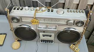 CROWN CSC-850 ghettoblaster boombox 1980's
