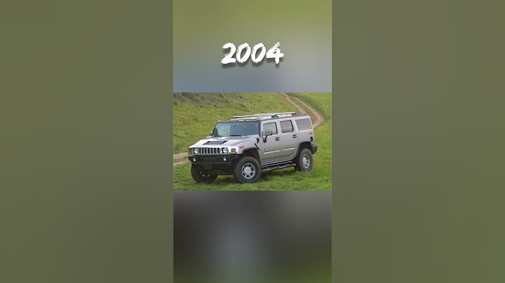 Evolution of Hummer suv Car (1992~2022) #shorts