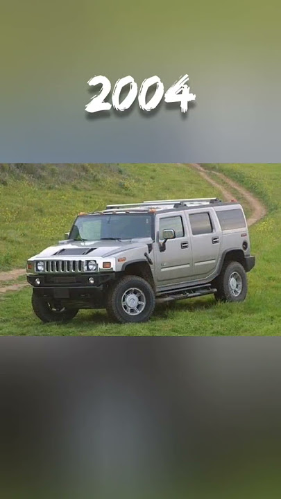 Evolution of Hummer suv Car (1992~2022) #shorts
