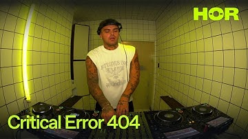 Hafen7 - Critical Error 404 | HÖR - October 14 / 2025