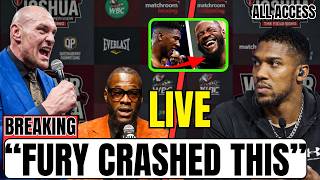 Tyson Fury Shares His Take 👀 | Joshua vs Wilder Press Conference
