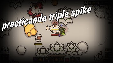 practicing triple spike l Taming.io