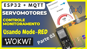 Parte 03 - Conectando e controlando o Servomotor pelo Dashboard do node-RED.
