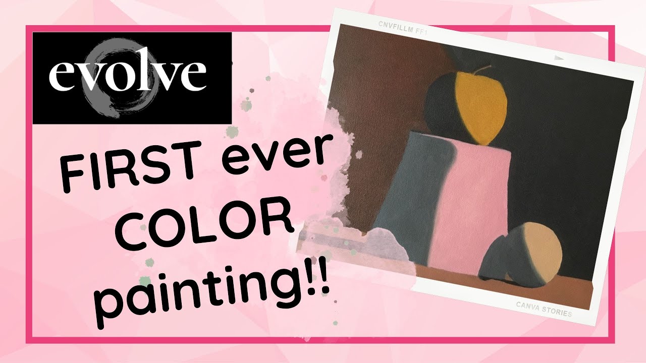 Learn oil painting for beginners - First time with color oils! [Evolve ...