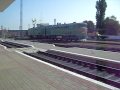 Тепловоз 2ТЭ10УТ на станции Черкассы вокзал station Cherkassy