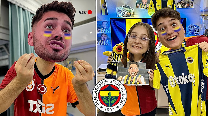 GALATASARAY ODASINI FENERBAHÇE ODASINA ÇEVİRDİK (ÇILDIRDI)