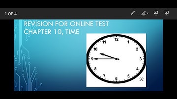 Class 1 Mathematics, chapter 10, Time