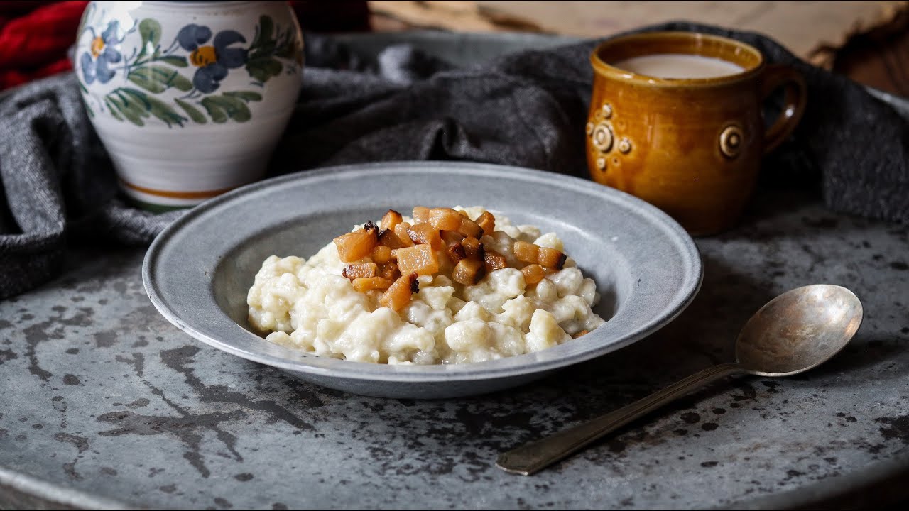 Recept na tradičné bryndzové halušky