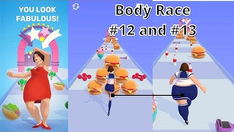 Body Race - Gameplay Walkthrough#12 #13 Body Race Game 😎 Andriod, ios All Levels