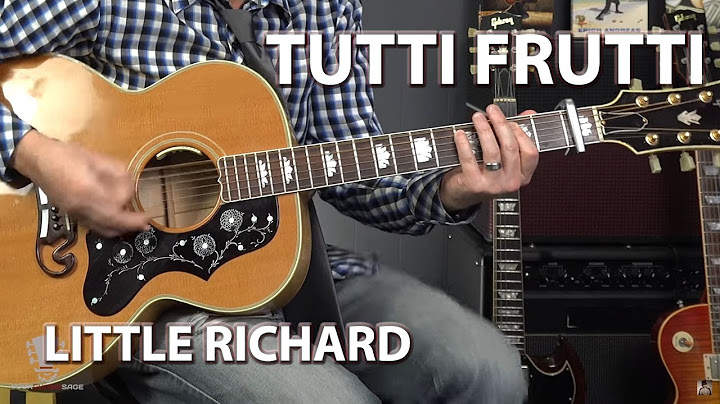 Tutti-Frutti Acoustic version - Acoustic performance video thumbnail