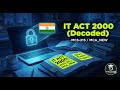 MCS 215 | IT Act 2000 &amp; Cyber Laws India | IGNOU Important Topic