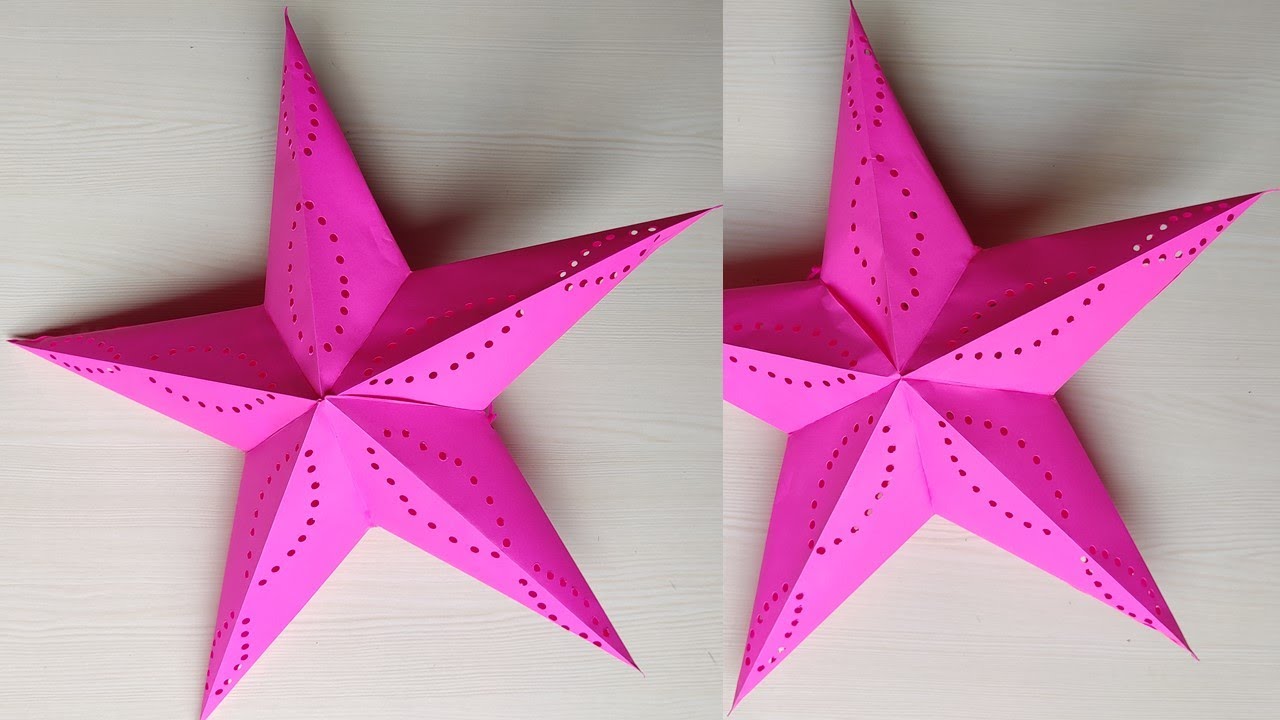 DIY | How to make Star Lantern Kandil For Diwali & Christmas Decoration | DIYStar Lantern |