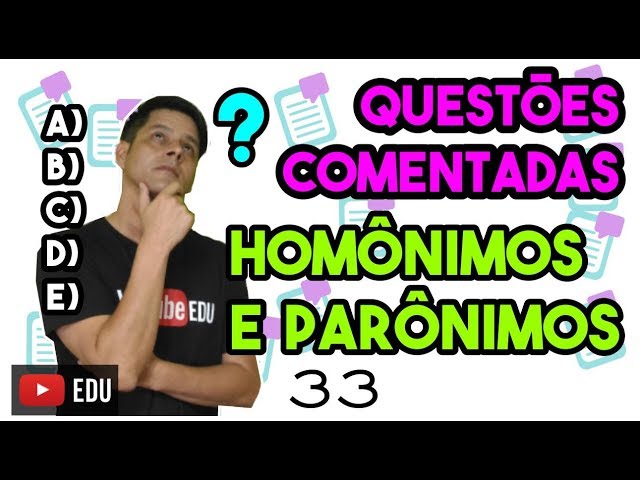 Hom%25C3%25B4nimos%2Be%2BPar%25C3%25B4nimos-8  Palavras homônimas,  Portugues para concurso, Como estudar