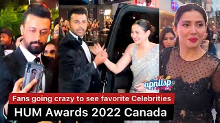 Hum Awards 2022 Canada with Mahira Khan, Hania Aamir, Atif Aslam & other Pakistani celebrities