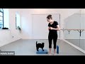 Ballet Balance Class With Herbert The Cat の動画、YouTube動画。