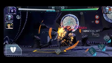 ON ICE Solo raid Heroic 5 Mr. Freeze w/ beta + Raven w/ SOSin vs. BOSS Mr. Freeze (1 shot)