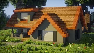 Как Построить Стартовый Дом В Майнкрафт #15