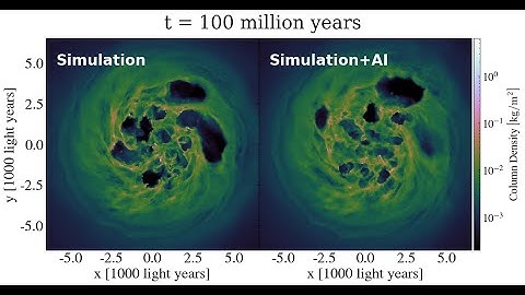 Super computer vs AI: Galaxy evolution 100