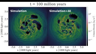 Super computer vs AI: Galaxy evolution 100 Wealth