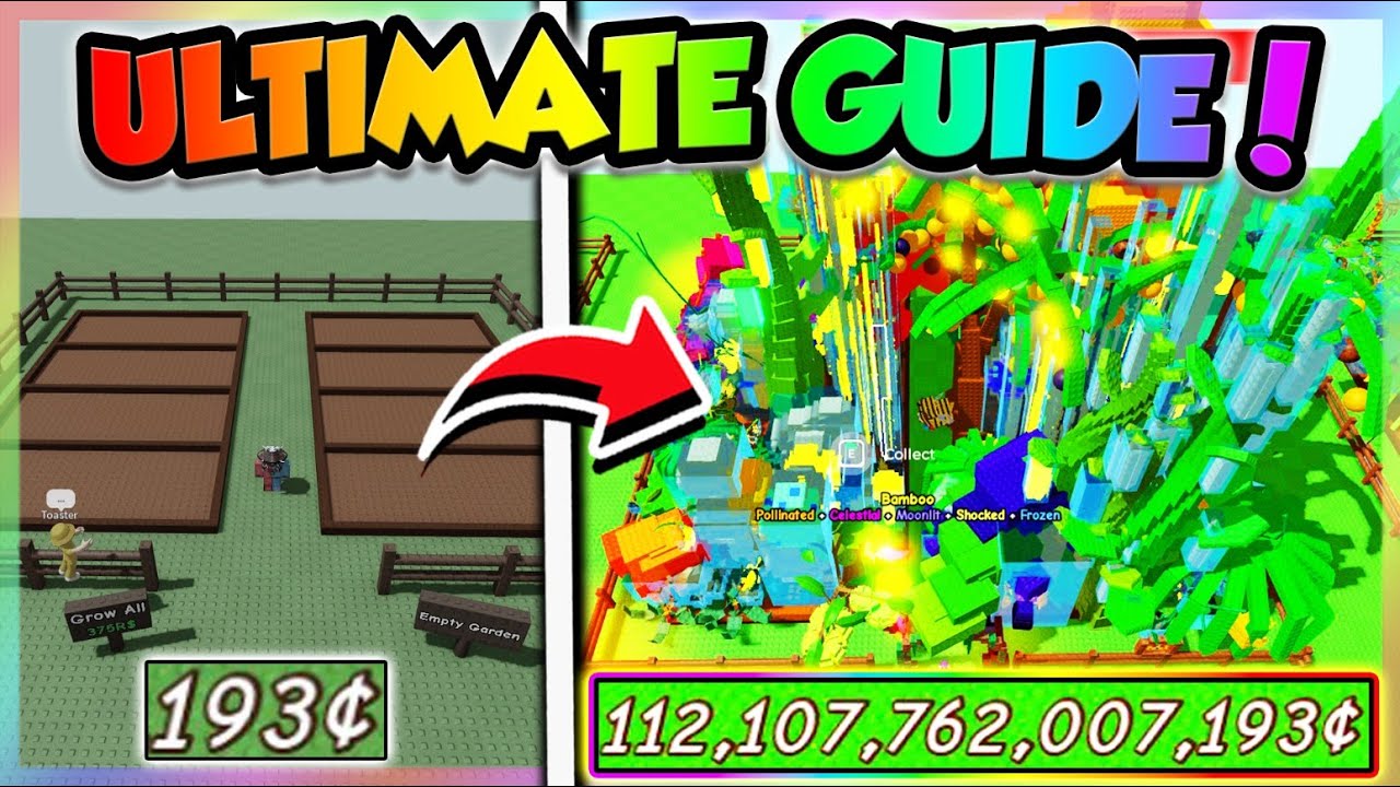 *UPDATED* ULTIMATE GUIDE to Grow a Garden!! (Roblox)