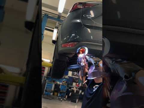 Установка НАСАДОК MAZDA CX-5 #shorts